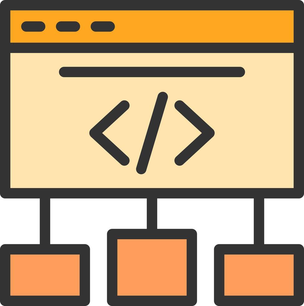 Agile Framework Vector Icon Design