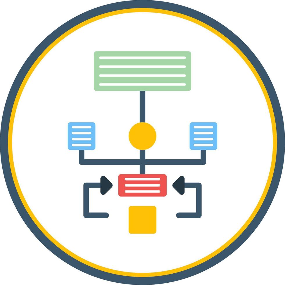 Algorithm Vector Icon Design