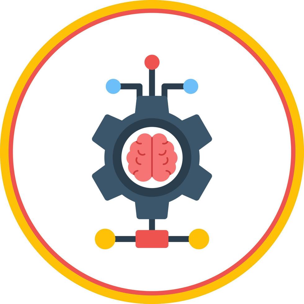 Deep Learning Vector Icon Design