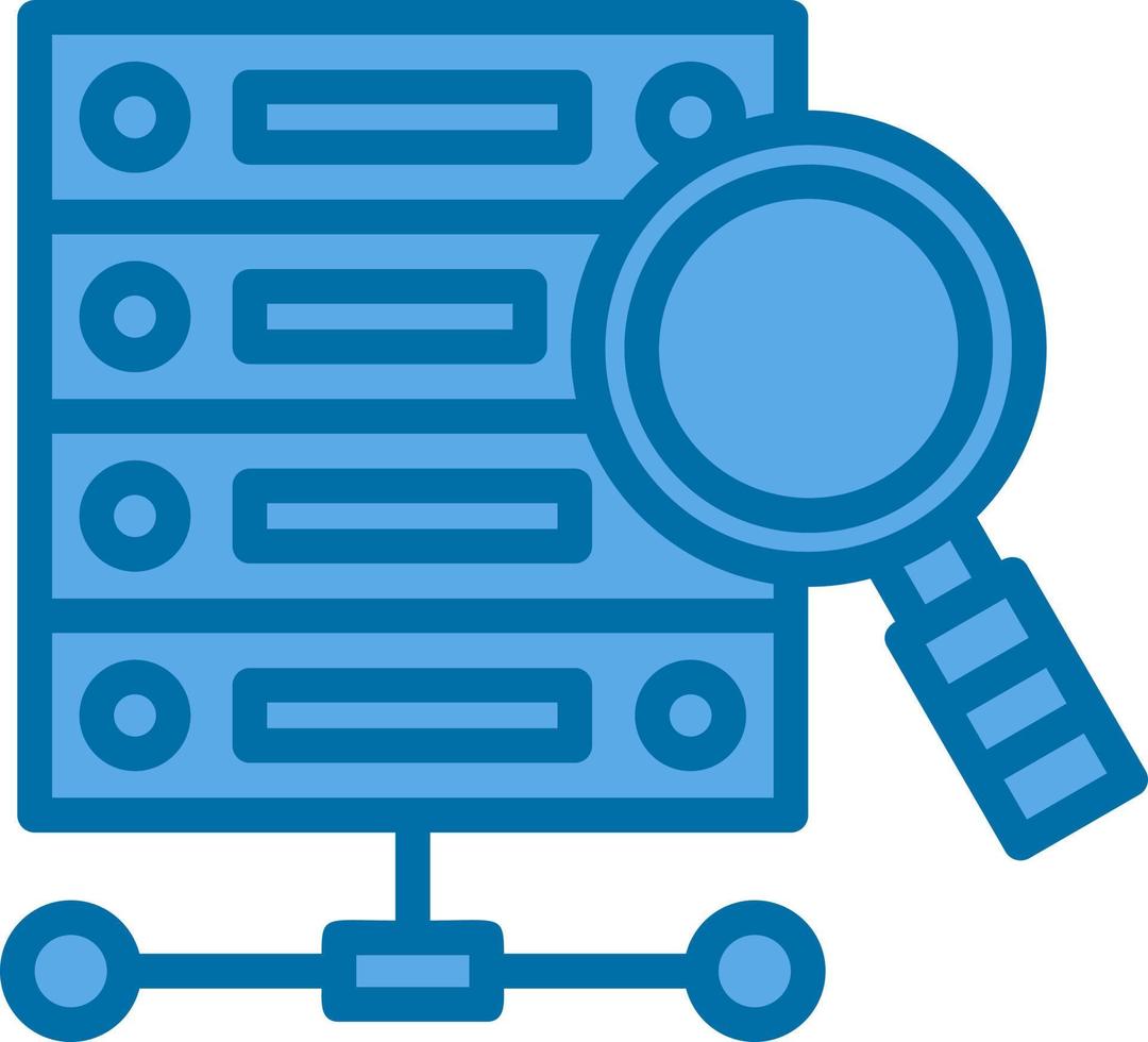 Data Query Vector Icon Design