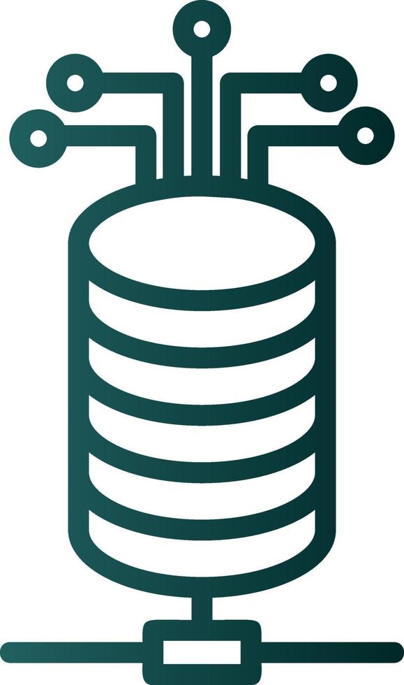 Big Data Vector Icon Design