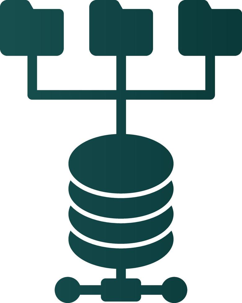 Data Source Vector Icon Design