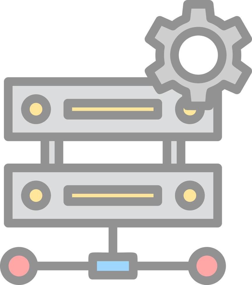 Data Management Vector Icon Design