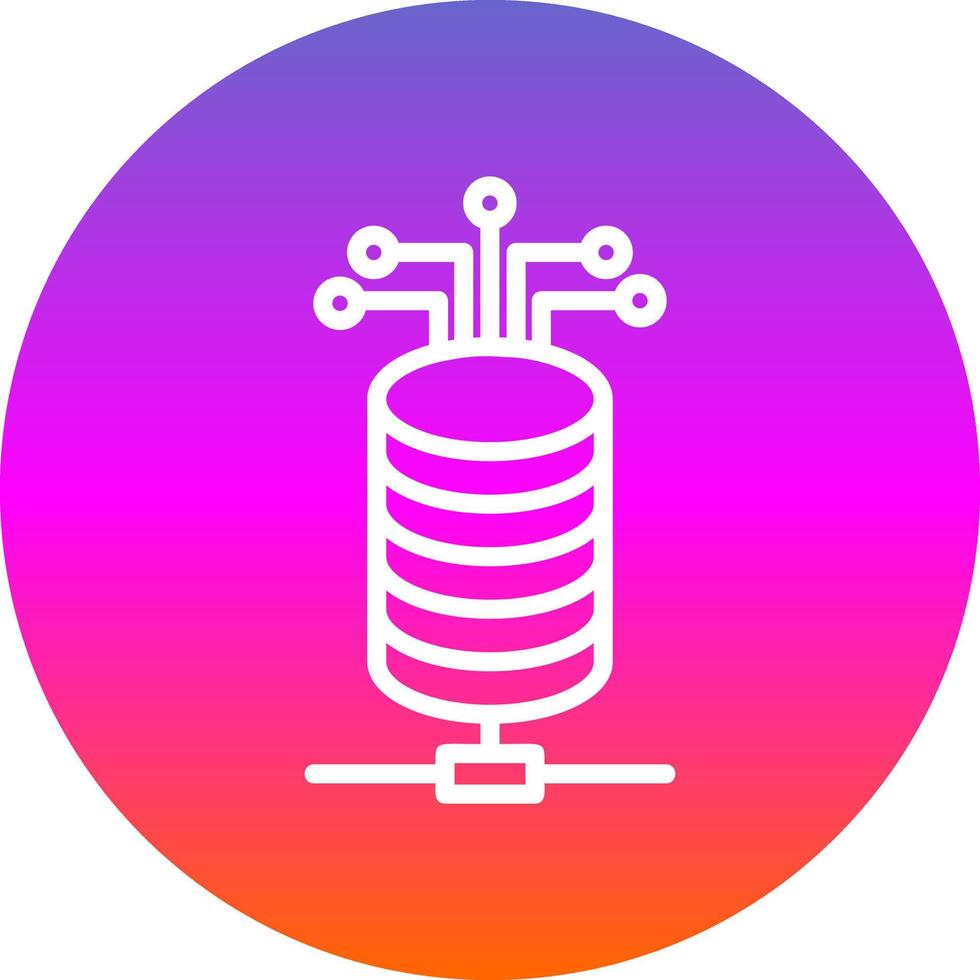 Big Data Vector Icon Design