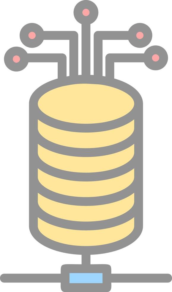 Big Data Vector Icon Design