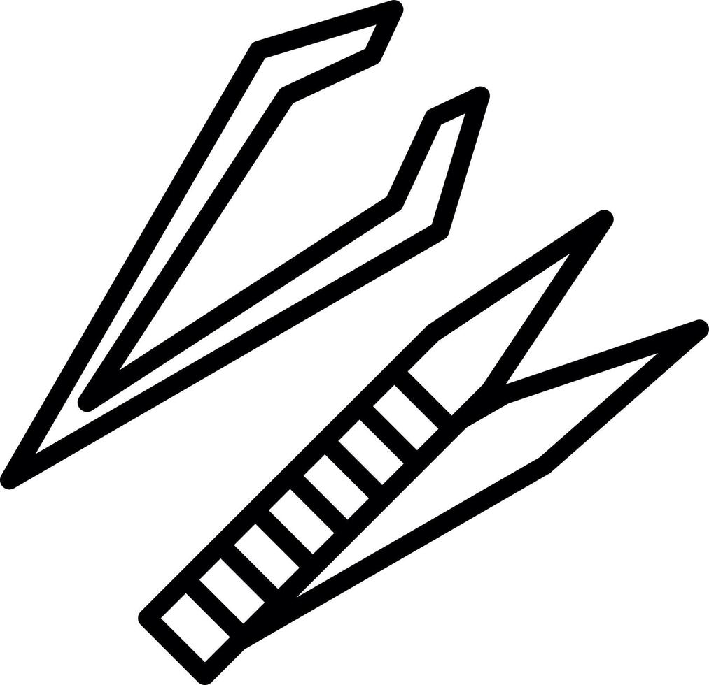 Forceps Vector Icon Design