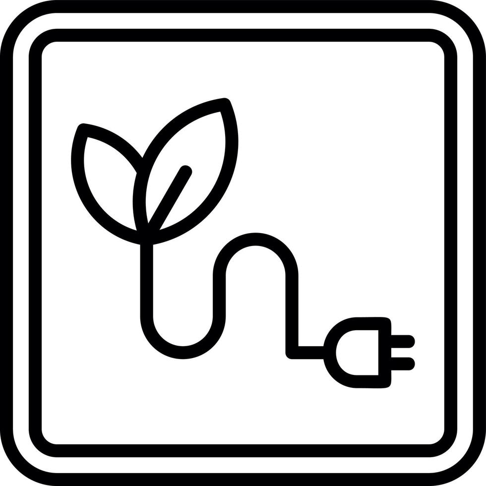 diseño de icono de vector de energía sostenible