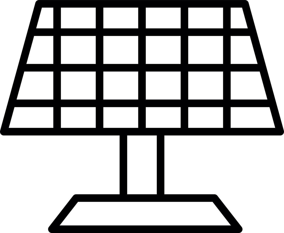 Solar Panel Vector Icon Design