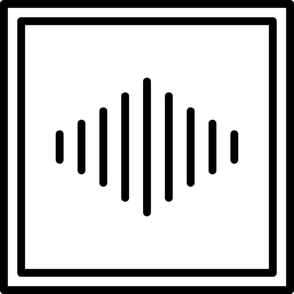 Sound Energy Vector Icon Design