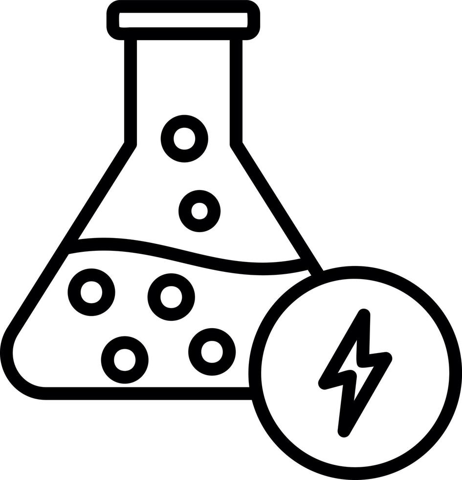 Chemical Energy Vector Icon Design