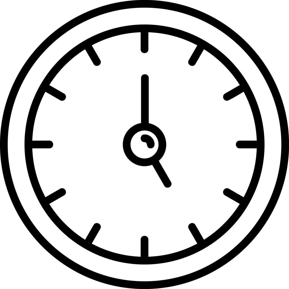 Clock Vector Icon Design