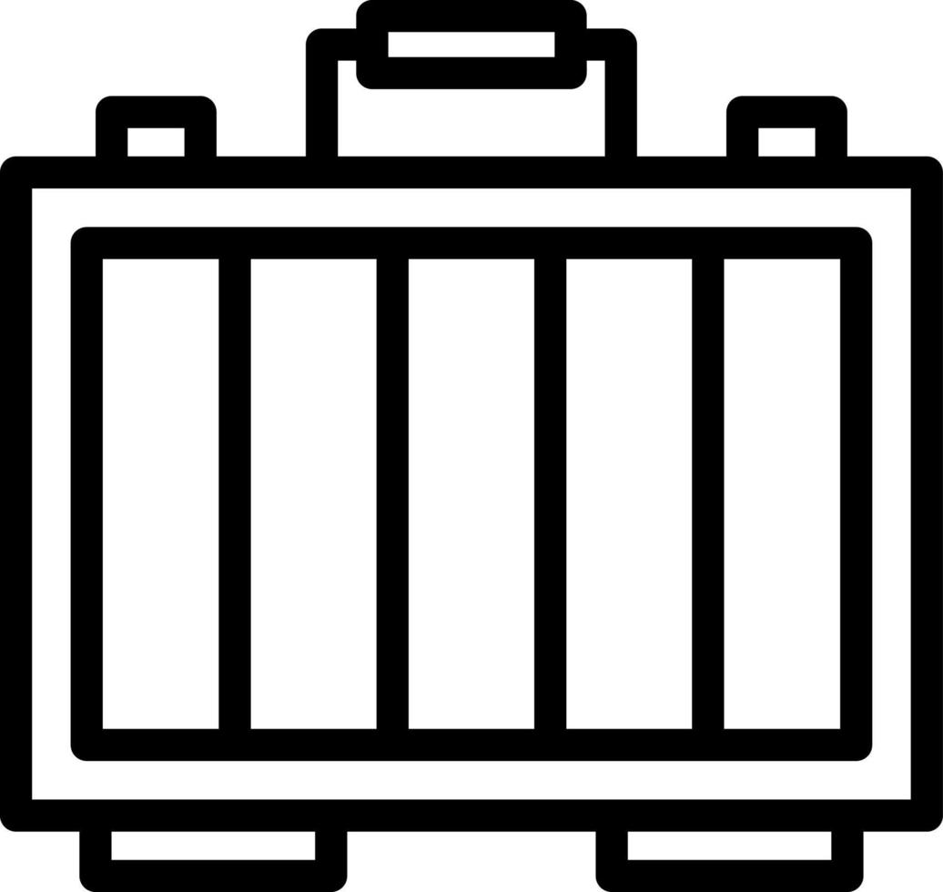 Suitcase Vector Icon Design
