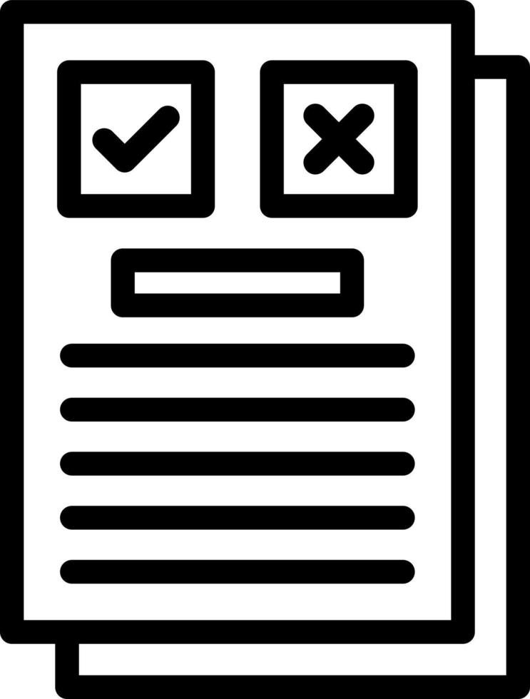 Rules Vector Icon Design