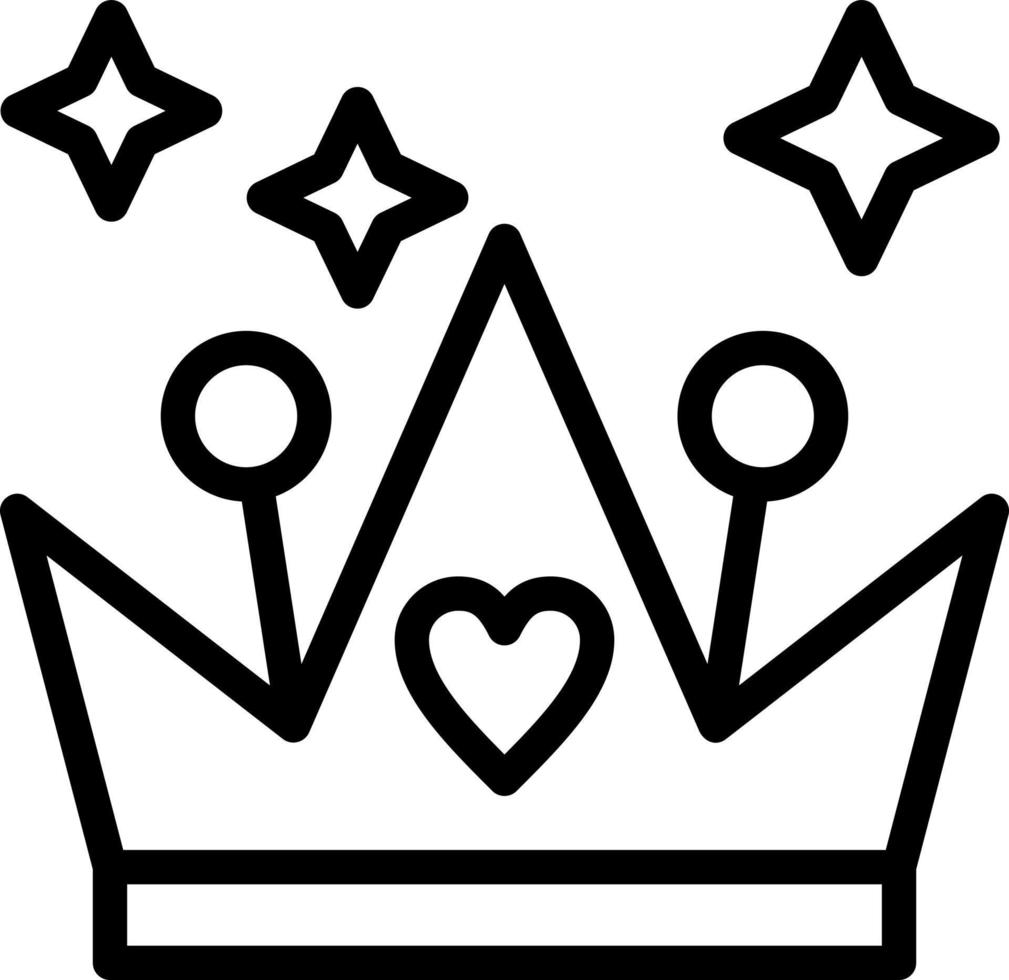 Crown Vector Icon Design