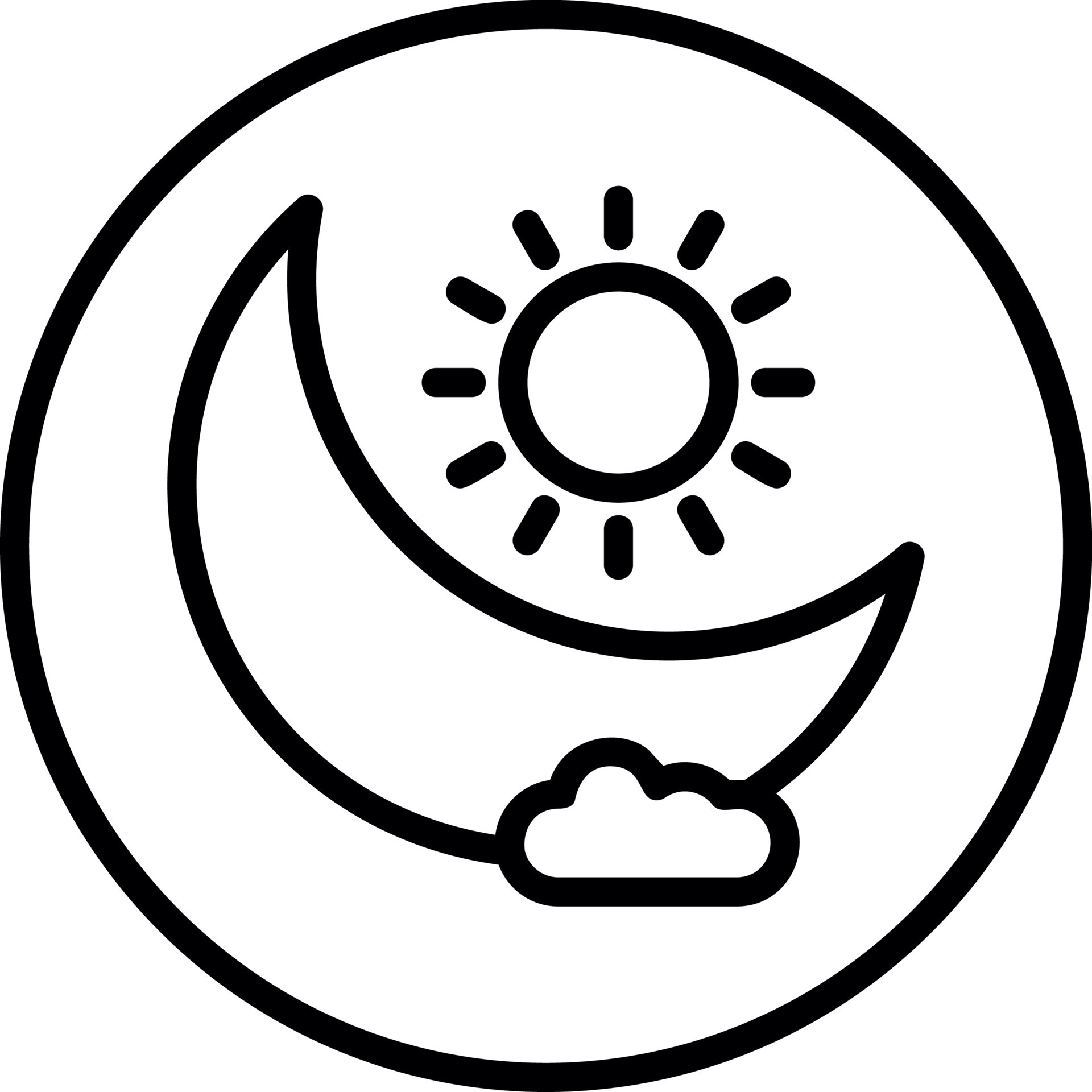 diseño de icono de vector de día y noche 16301659 Vector en Vecteezy