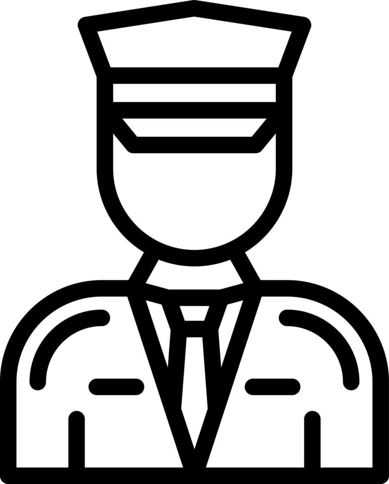 Pilot Vector Icon Design