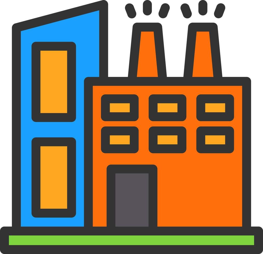 Factory Vector Icon Design