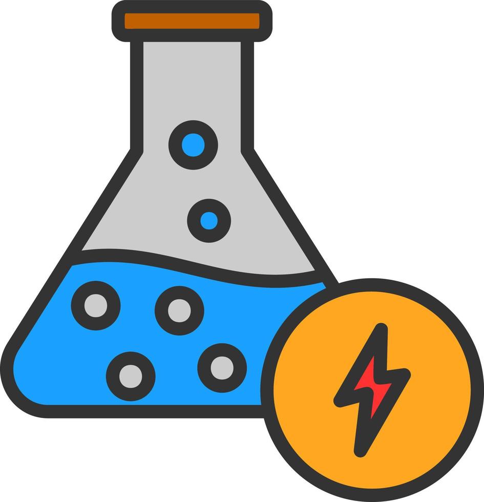 Chemical Energy Vector Icon Design