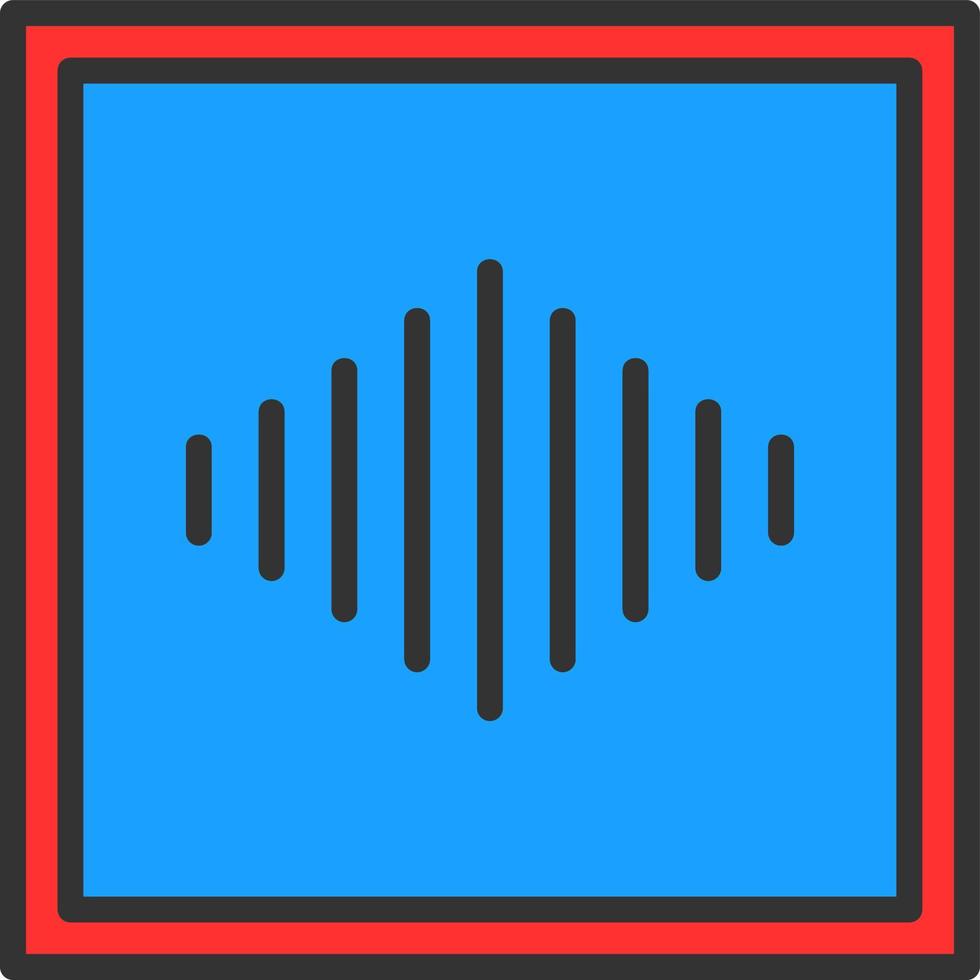 Sound Energy Vector Icon Design