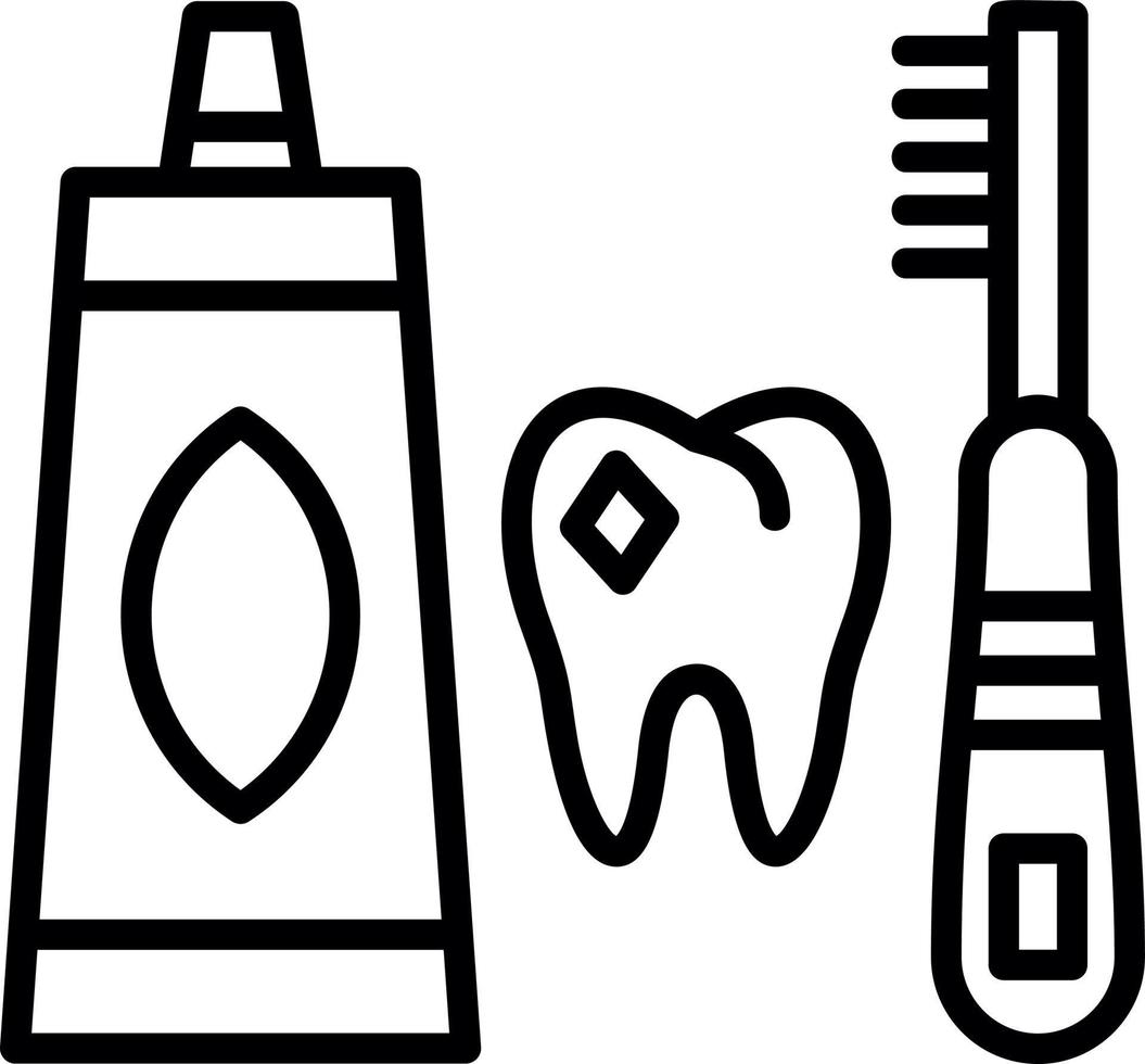 diseño de icono de vector de higiene dental