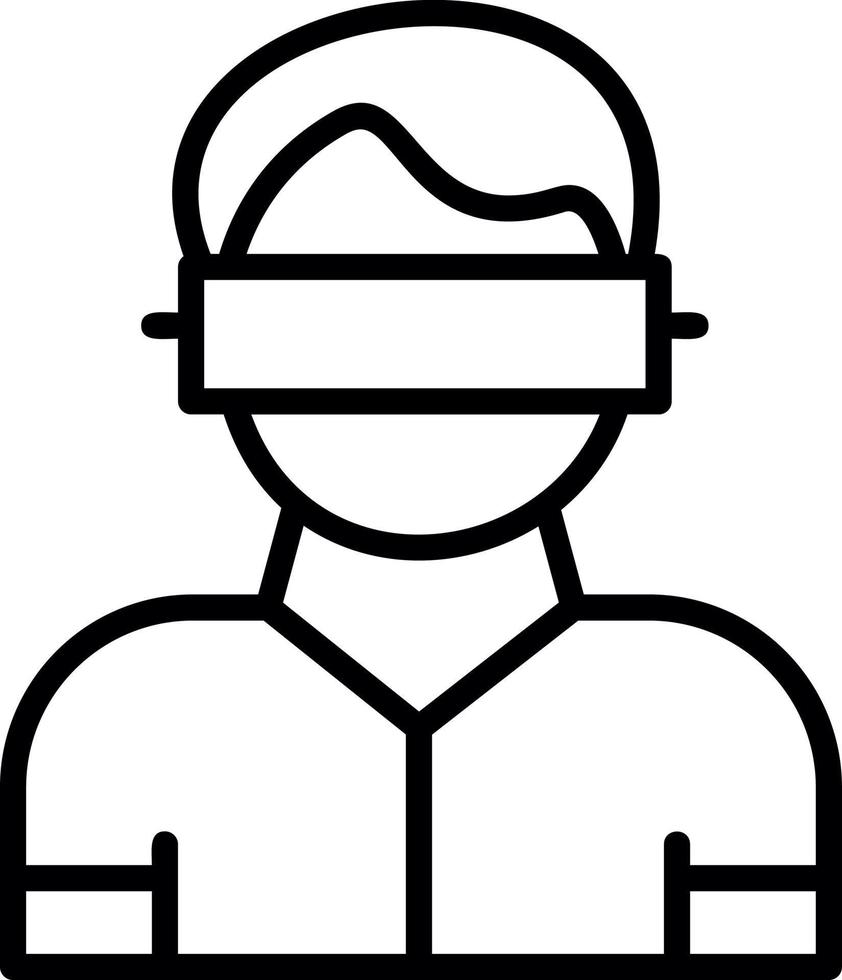 Virtual Reality Vector Icon Design