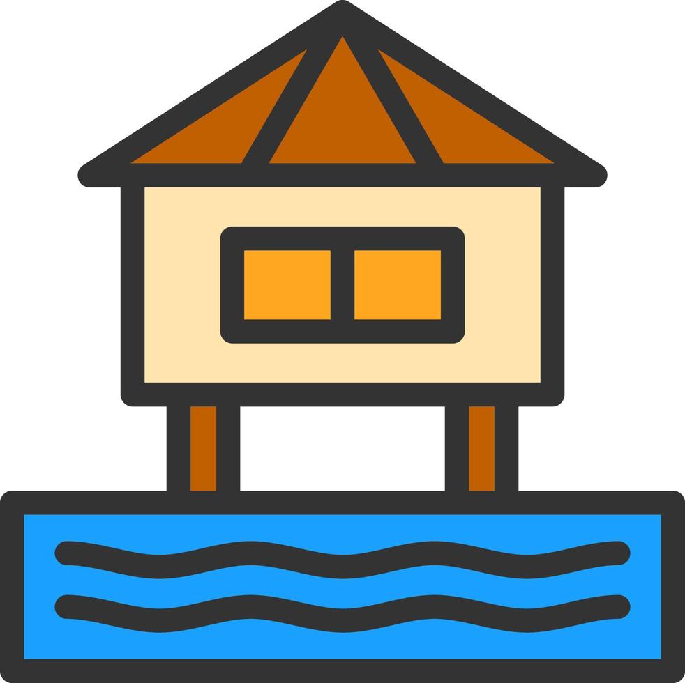 stilts Vector Icon Design