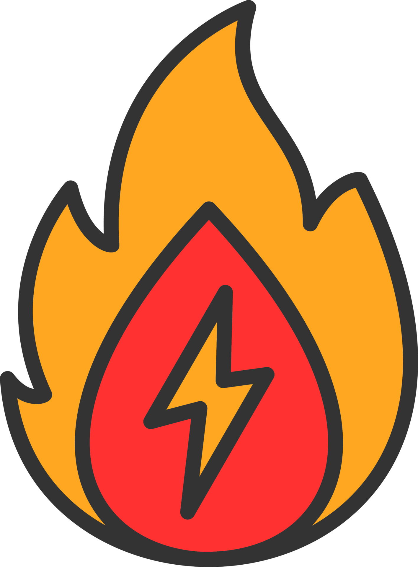 Heat Energy Vector Icon Design 16301952 Vector Art at Vecteezy