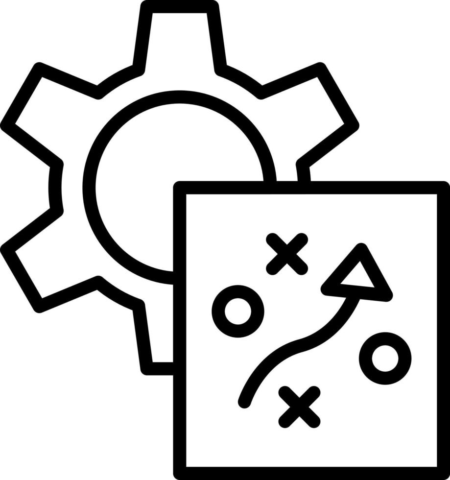 Strategy Vector Icon Design