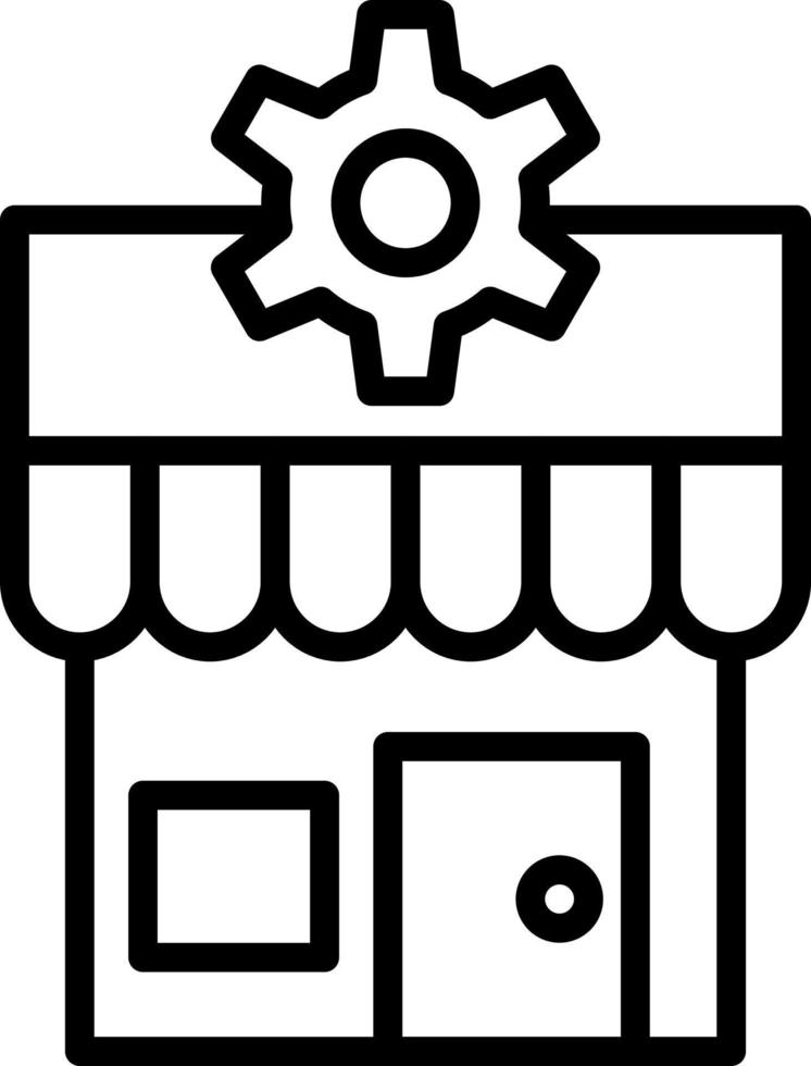 Market Vector Icon Design