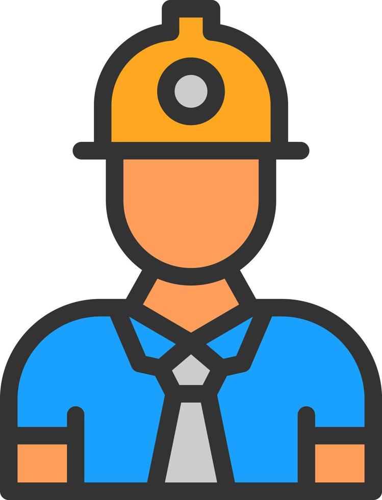 Engineer Vector Icon Design