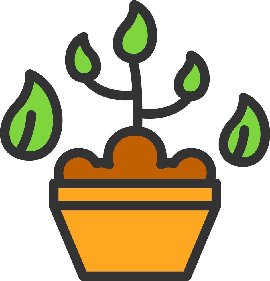 Planting Vector Icon Design
