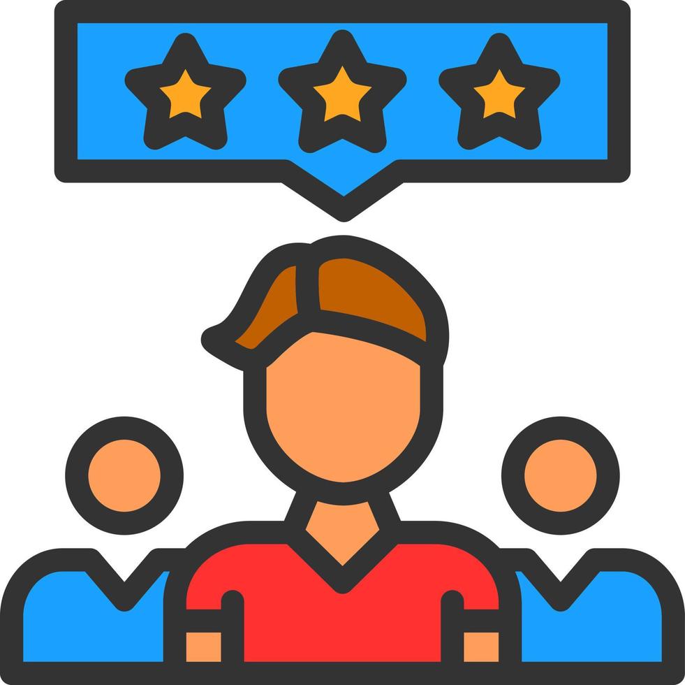 Leadership Vector Icon Design