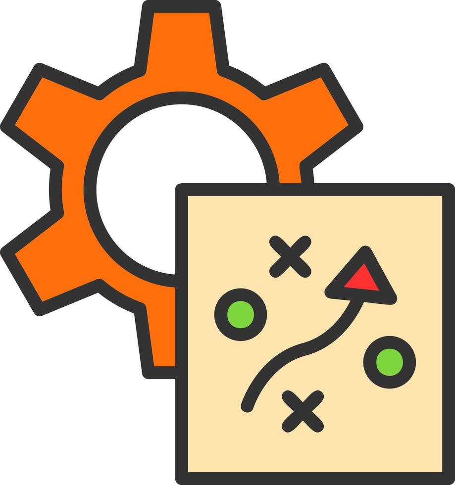 Strategy Vector Icon Design