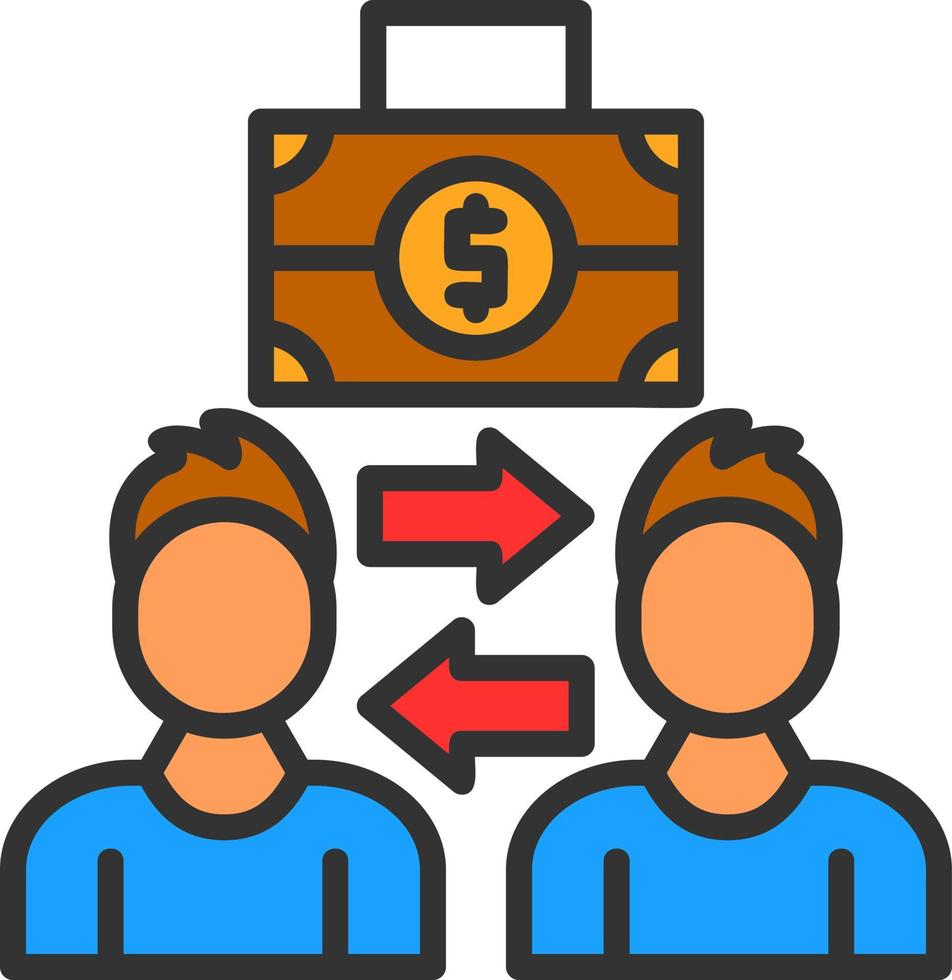 Partnership Vector Icon Design