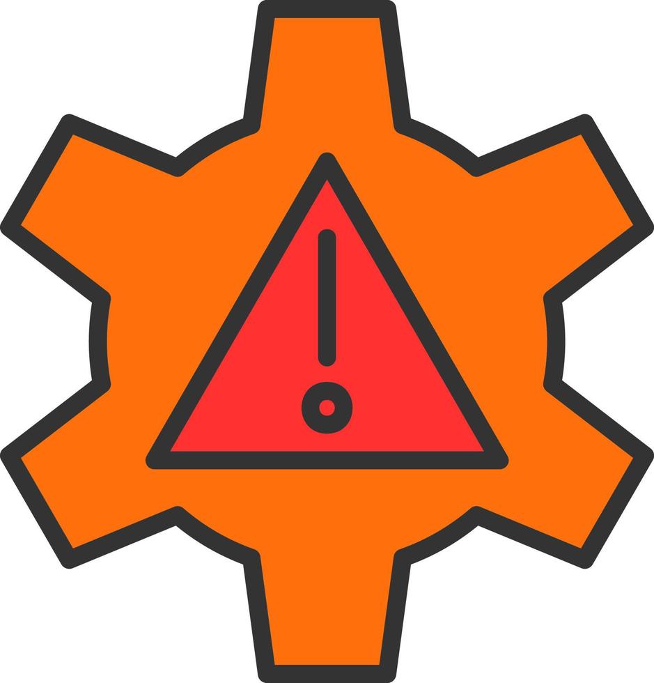 Risk Management Vector Icon Design