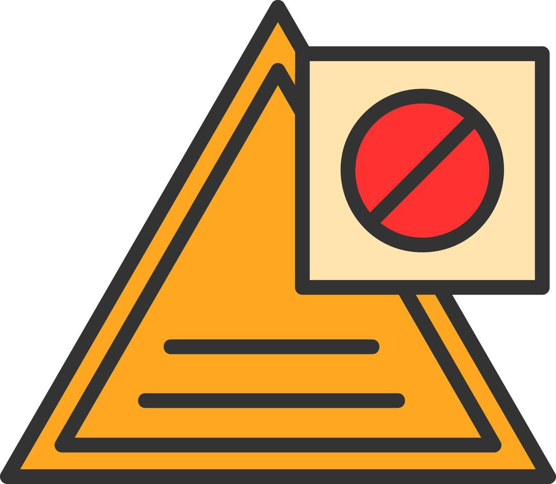 Avoid Vector Icon Design