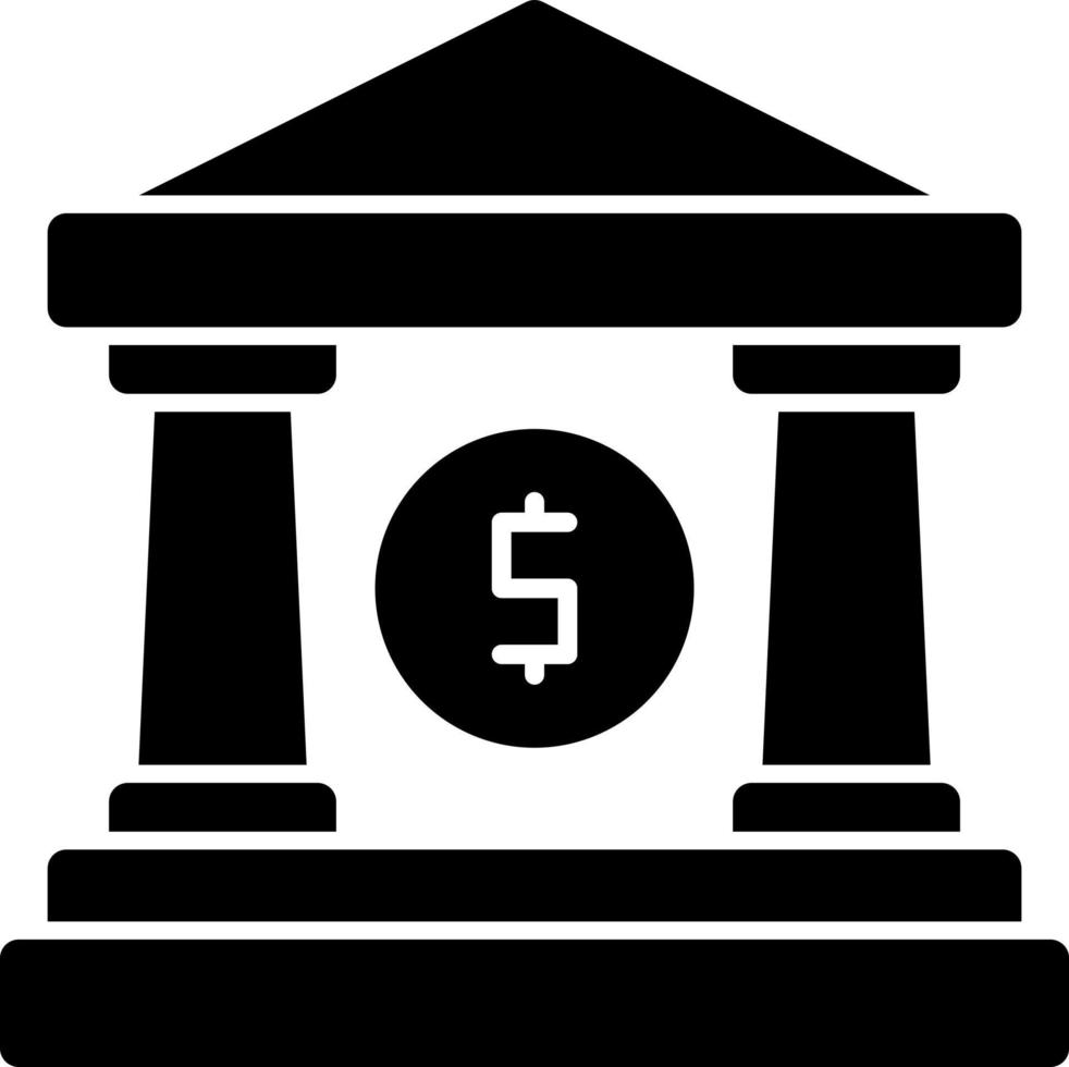 diseño de icono de vector de banco