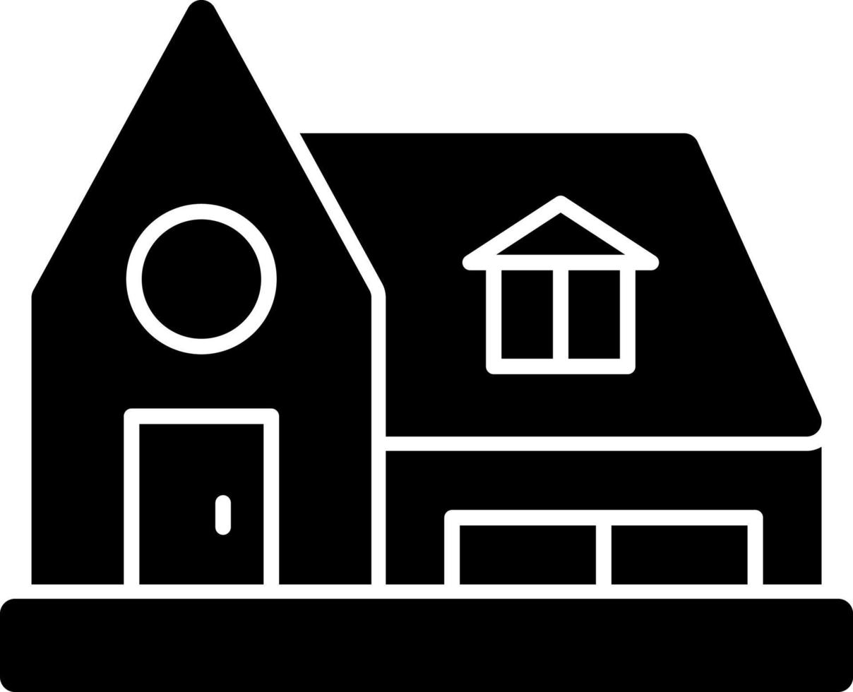 Cottage Vector Icon Design