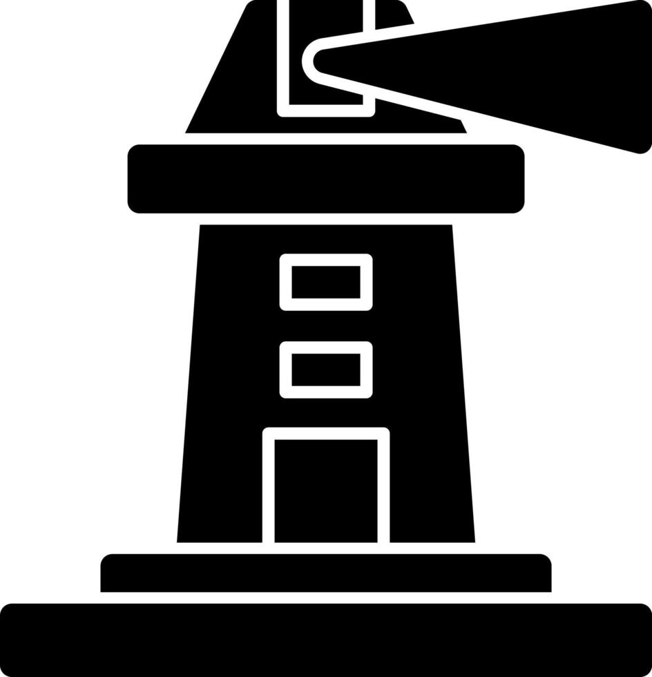 Lighthouse Vector Icon Design