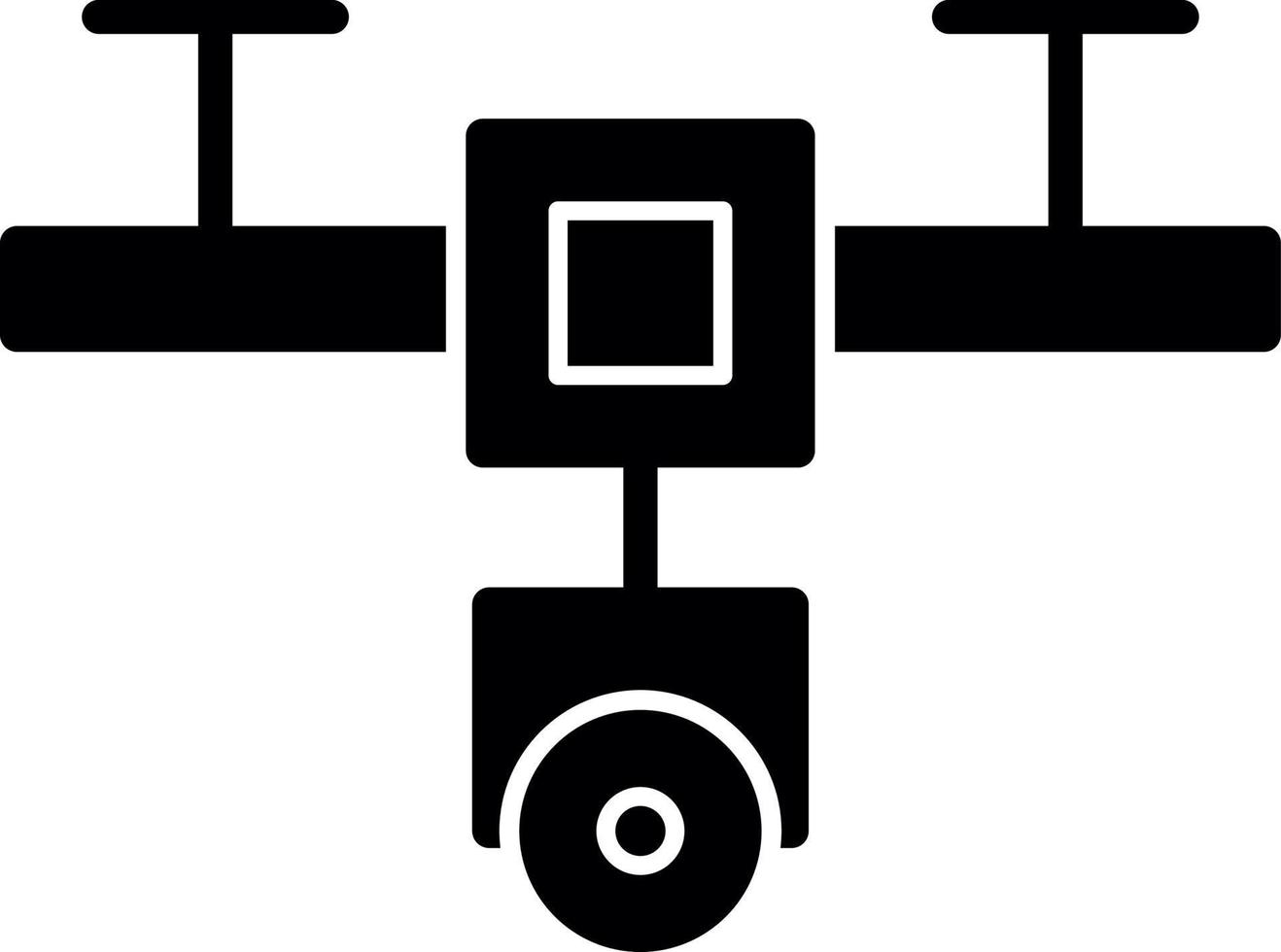 Drone Vector Icon Design