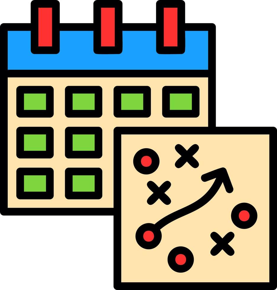 Strategy Vector Icon Design