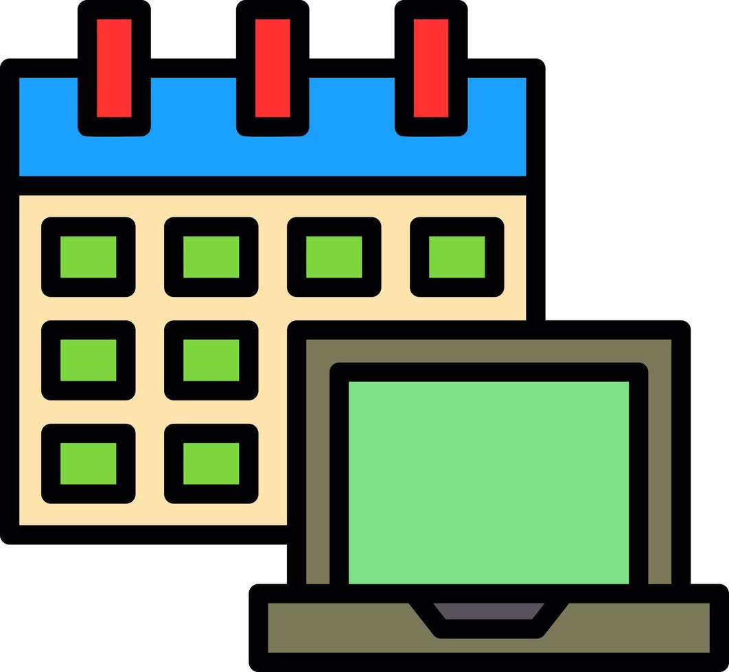 Laptop Vector Icon Design