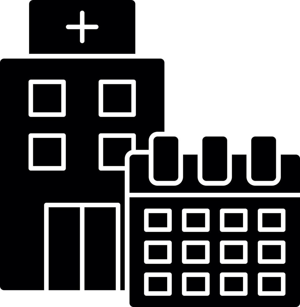 Hospital Vector Icon Design