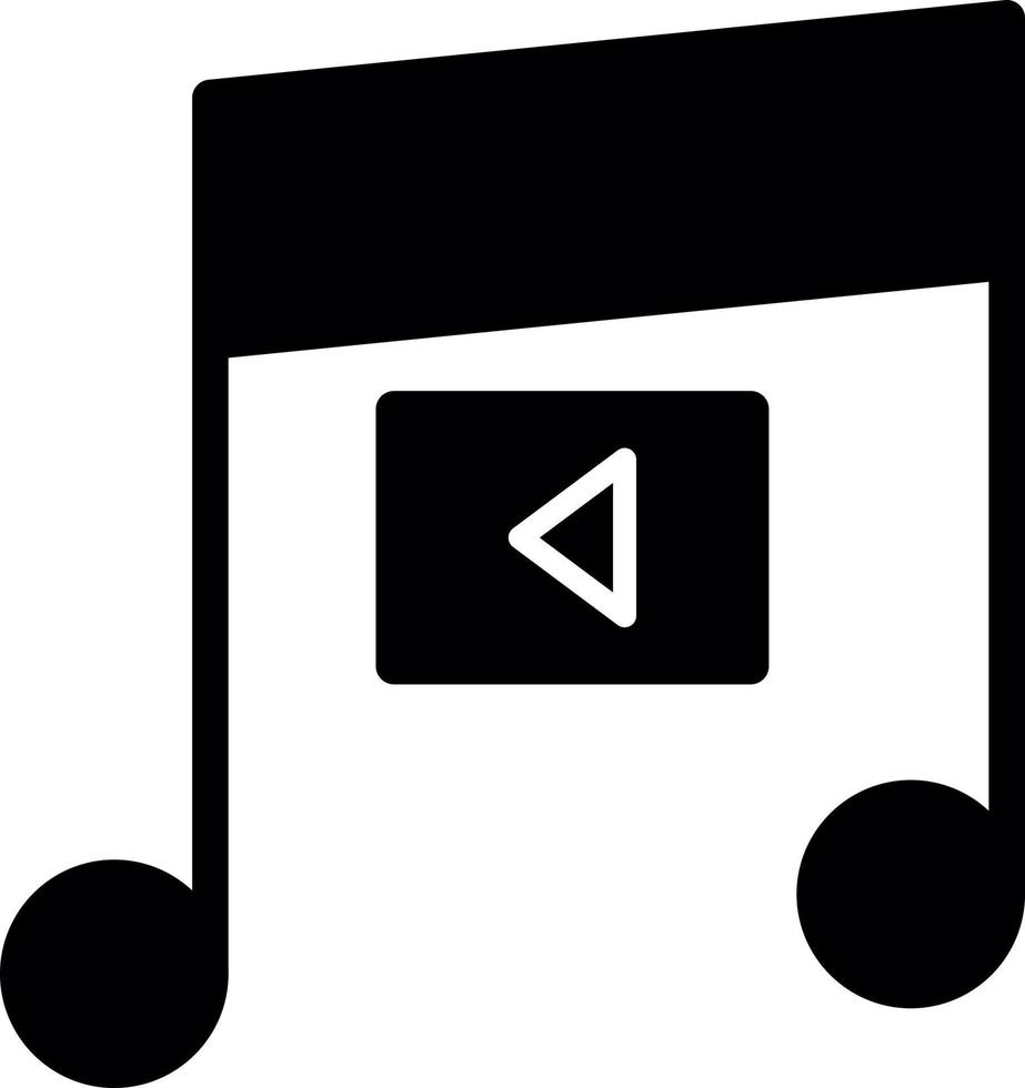 Music Player Vector Icon Design