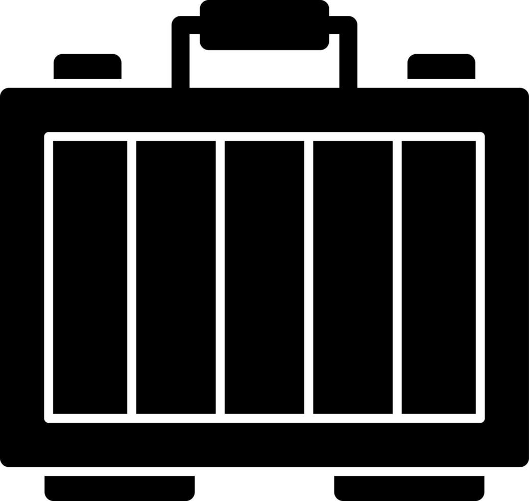 Suitcase Vector Icon Design