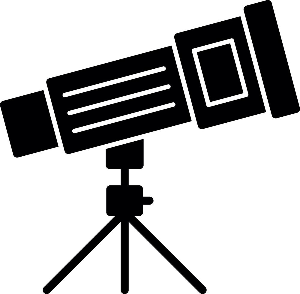 Telescope Vector Icon Design