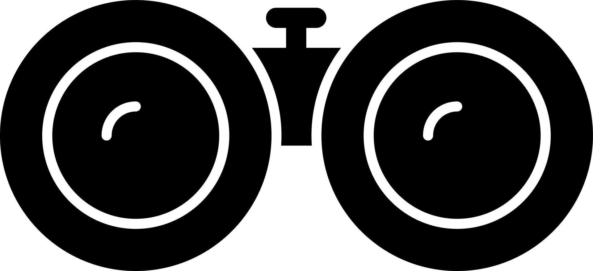 Binocular Vector Icon Design