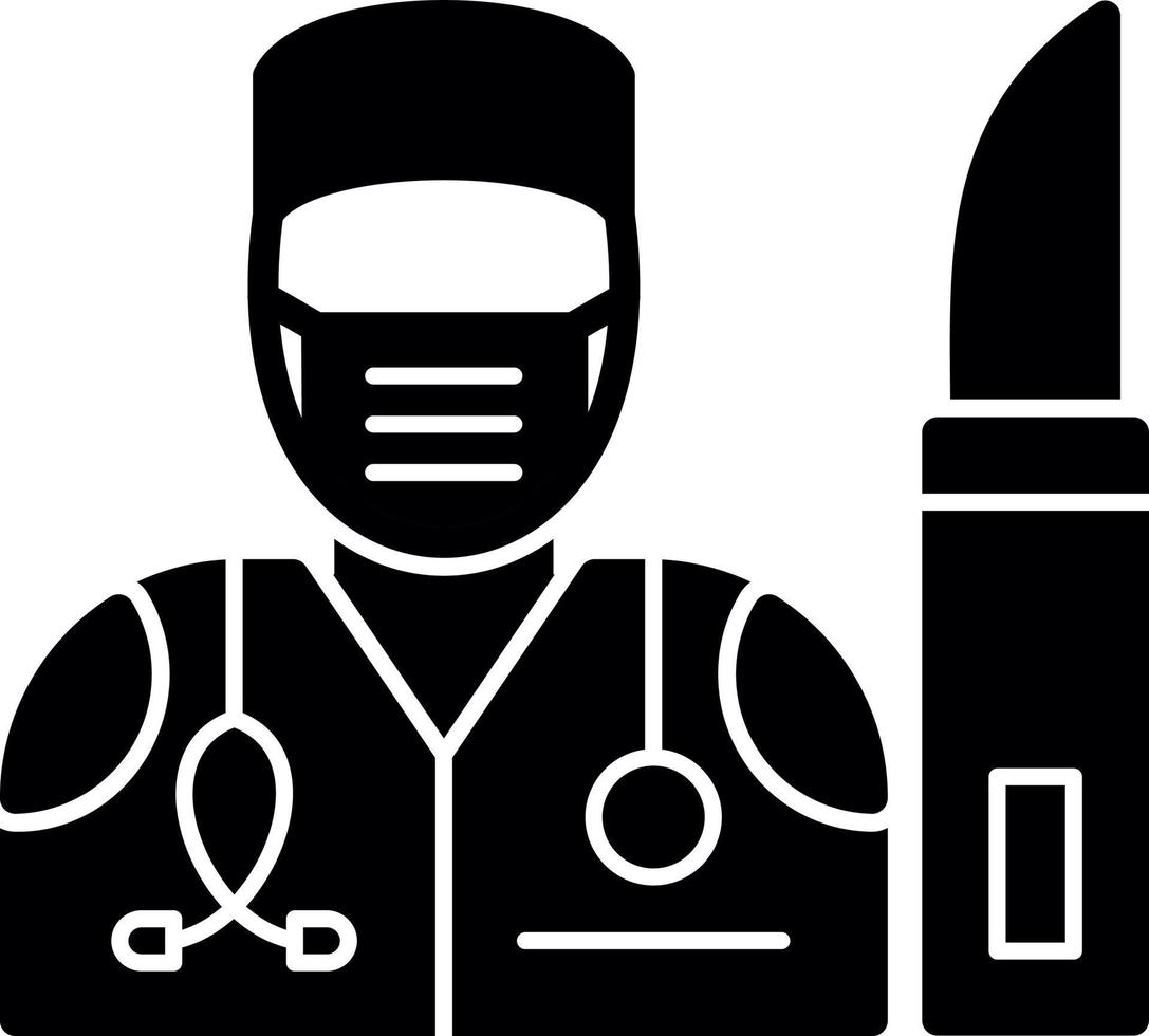 Surgeon Vector Icon Design