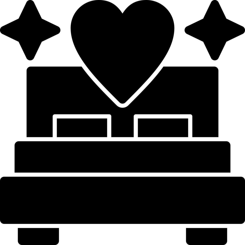 Bed Vector Icon Design