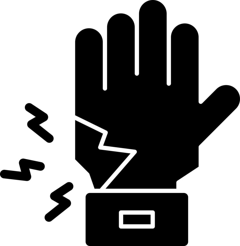 Injured Vector Icon Design